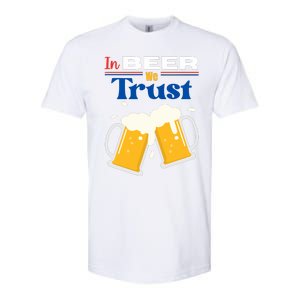 In Beer We Trust 4th Of July Softstyle CVC T-Shirt