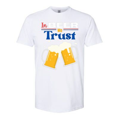 In Beer We Trust 4th Of July Softstyle CVC T-Shirt