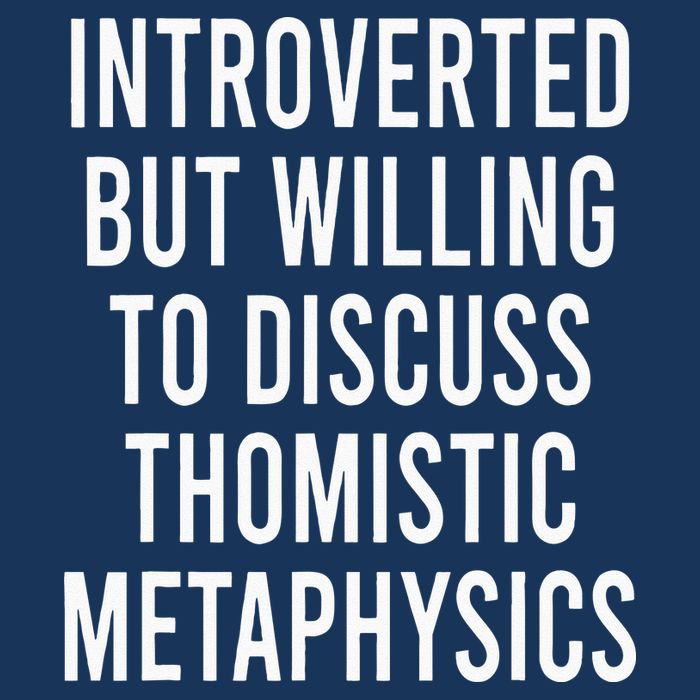 Introverted But Willing To Discuss Thomistic Metaphysics Infant Baby Jersey Bodysuit
