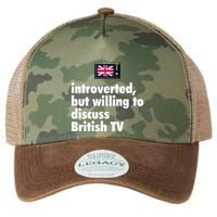 Introverted But Willing To Discuss British TV Legacy Tie Dye Trucker Hat