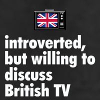 Introverted But Willing To Discuss British TV 7 Panel Mesh Trucker Snapback Hat