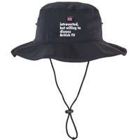 Introverted But Willing To Discuss British TV Bucket Hat