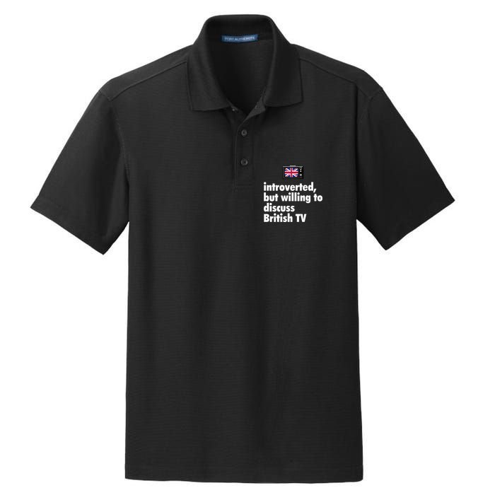 Introverted But Willing To Discuss British TV Dry Zone Grid Polo