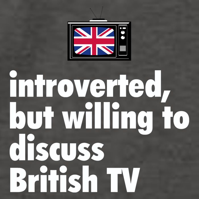 Introverted But Willing To Discuss British TV Vector Backpack
