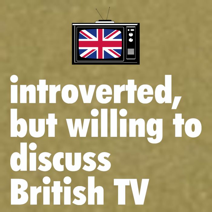 Introverted But Willing To Discuss British TV Garment-Dyed Women's Muscle Tee