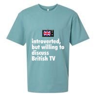 Introverted But Willing To Discuss British TV Sueded Cloud Jersey T-Shirt