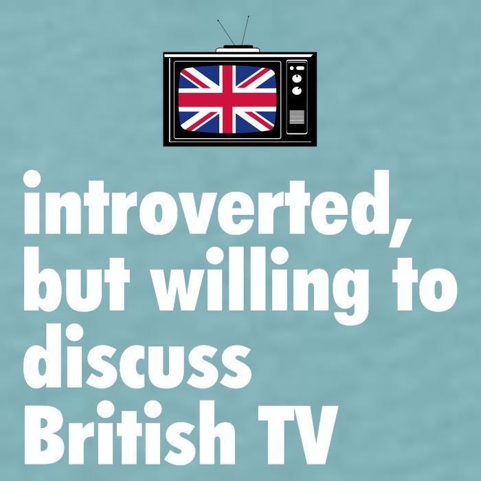 Introverted But Willing To Discuss British TV Sueded Cloud Jersey T-Shirt