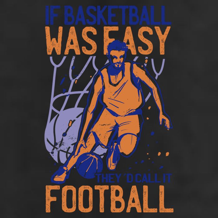 If Baseball Was Easy They'd Call It Football Funny 25L Jumbo Tote