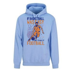 If Baseball Was Easy They'd Call It Football Funny Unisex Surf Hoodie