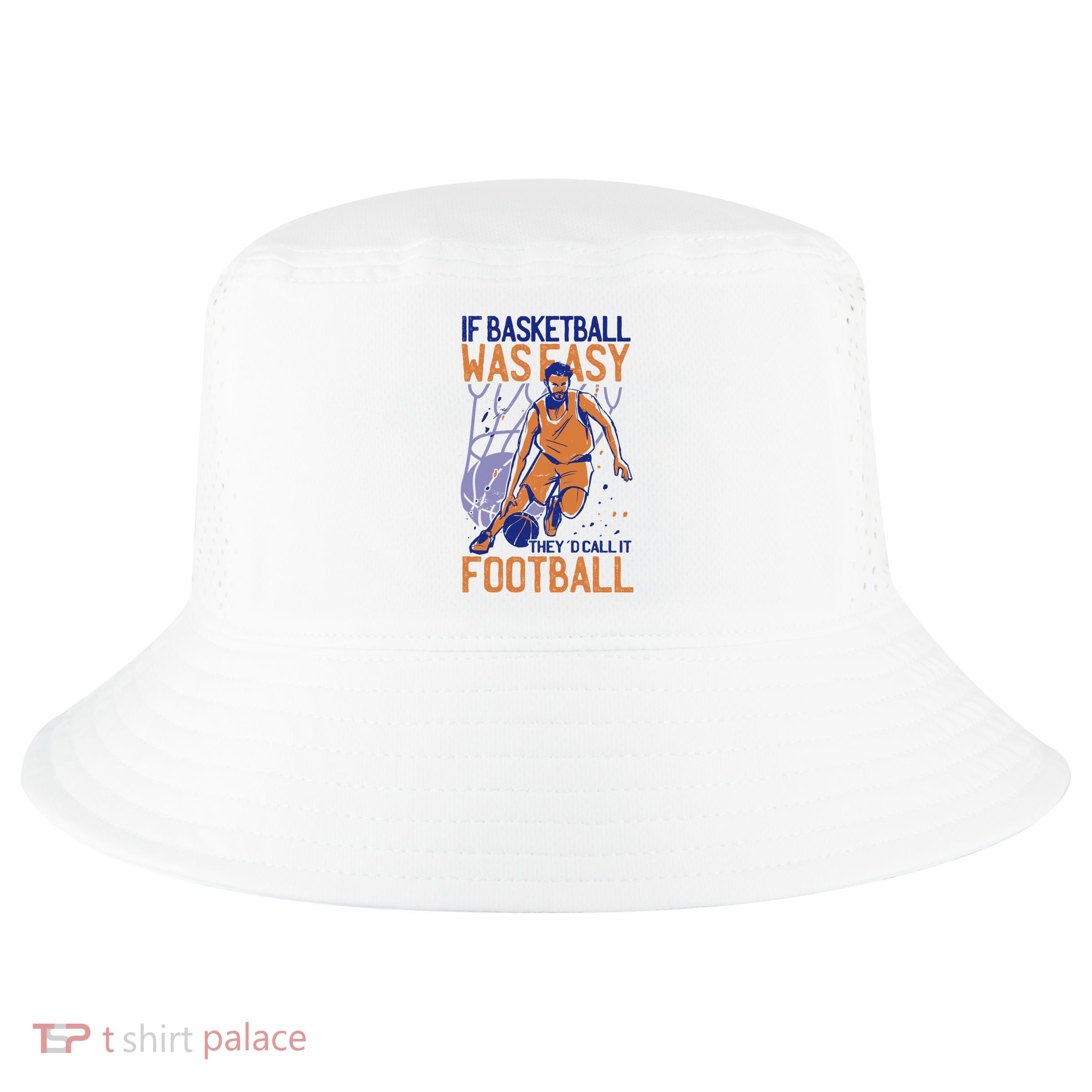 If Baseball Was Easy They'd Call It Football Funny Cool Comfort Performance Bucket Hat