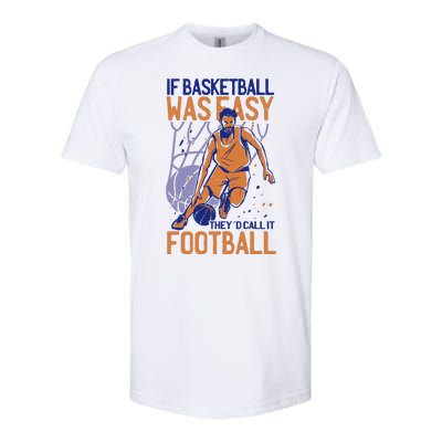 If Baseball Was Easy They'd Call It Football Funny Softstyle® CVC T-Shirt