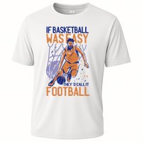 If Baseball Was Easy They'd Call It Football Funny Performance Shirt