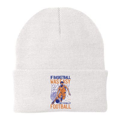 If Baseball Was Easy They'd Call It Football Funny Beanie