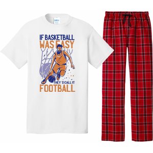 If Baseball Was Easy They'd Call It Football Funny Pajama Set