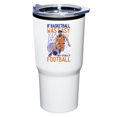 If Baseball Was Easy They'd Call It Football Funny Tumbler