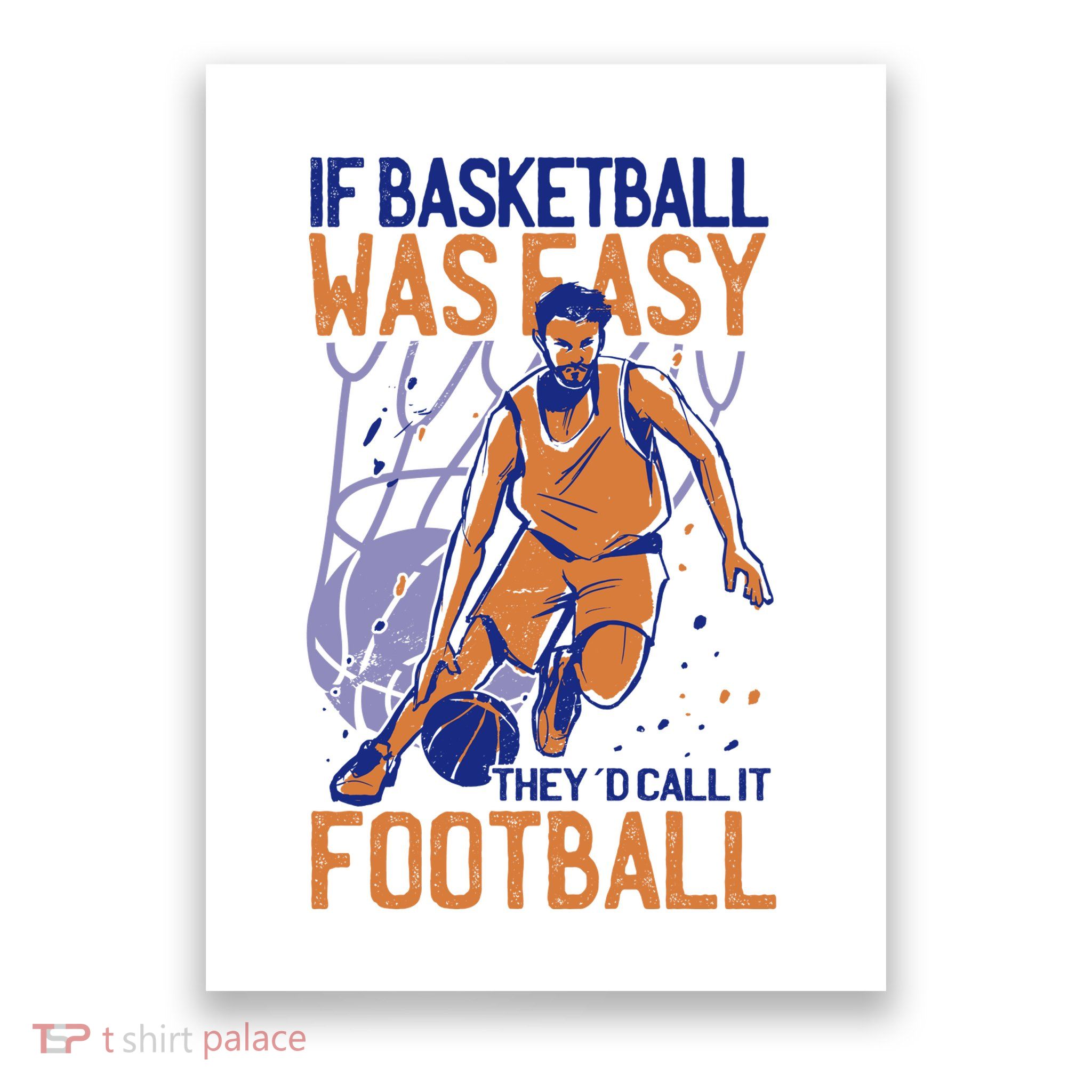 If Baseball Was Easy They'd Call It Football Funny Poster