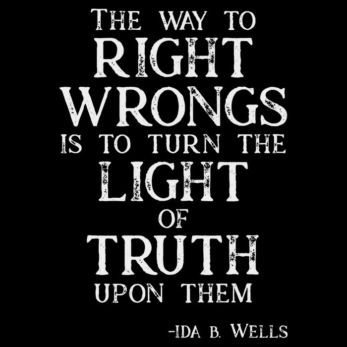 Ida B Wells Light Of Truth 7-Panel Snapback Hat