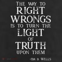 Ida B Wells Light Of Truth 11oz C Handle Ceramic Mug