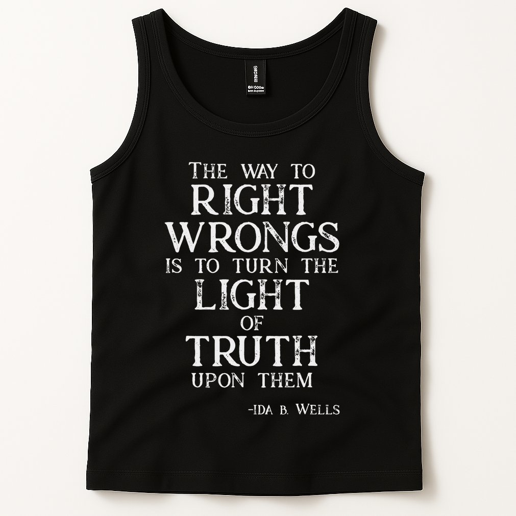 Ida B Wells Light Of Truth Tank Top