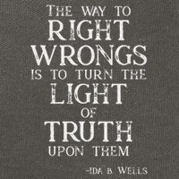 Ida B Wells Light Of Truth Cotton Canvas Backpack