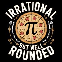 Irrational But Well Rounded Funny Math Teacher Pi Day Daily Commute Backpack
