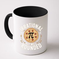 Irrational But Well Rounded Funny Math Teacher Pi Day Coffee Mug