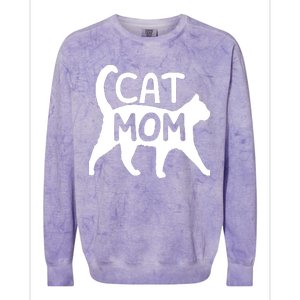 Introverted But Willing To Discuss Cats, Cat Mom Lover Owner Premium Colorblast Crewneck Sweatshirt