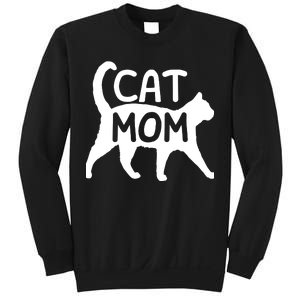 Introverted But Willing To Discuss Cats, Cat Mom Lover Owner Premium Sweatshirt