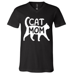 Introverted But Willing To Discuss Cats, Cat Mom Lover Owner Premium V-Neck T-Shirt