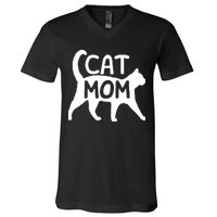 Introverted But Willing To Discuss Cats, Cat Mom Lover Owner Premium V-Neck T-Shirt