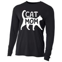 Introverted But Willing To Discuss Cats, Cat Mom Lover Owner Premium Cooling Performance Long Sleeve Crew