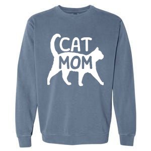 Introverted But Willing To Discuss Cats, Cat Mom Lover Owner Premium Garment-Dyed Sweatshirt