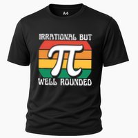 Irrational But Well Rounded Retro Pi Day Funny Math Equation Gift Performance Shirt