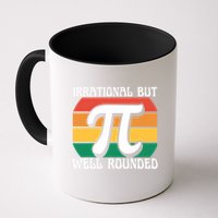 Irrational But Well Rounded Retro Pi Day Funny Math Equation Gift Mug