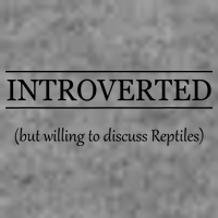 INTROVERTED But Willing To Discuss REPTILES Funny Gift  7-Panel Snapback Hat