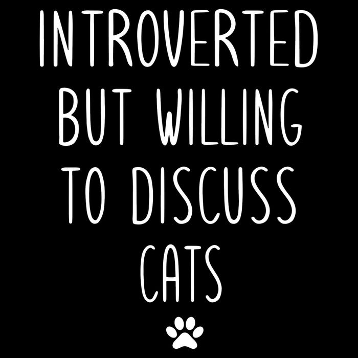 Introverted But Willing To Discuss Cats Daily Commute Backpack