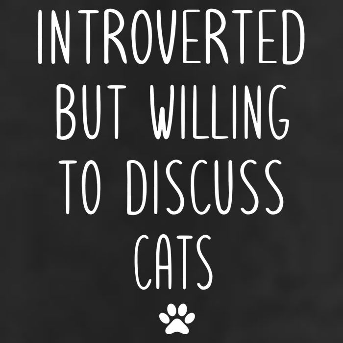 Introverted But Willing To Discuss Cats Trucker Hat