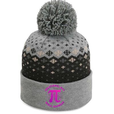 Irrational But Well Rounded Funny Pi Day 3 14 Teacher Math Gift The Baniff Cuffed Pom Beanie