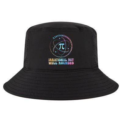 Irrational But Well Rounded Pi Day Math Geek Teacher Cool Comfort Performance Bucket Hat