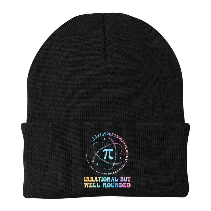 Irrational But Well Rounded Pi Day Math Geek Teacher Knit Cap Winter Beanie