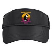 Introverted But Willing To Discuss Cats Adult Drive Performance Visor