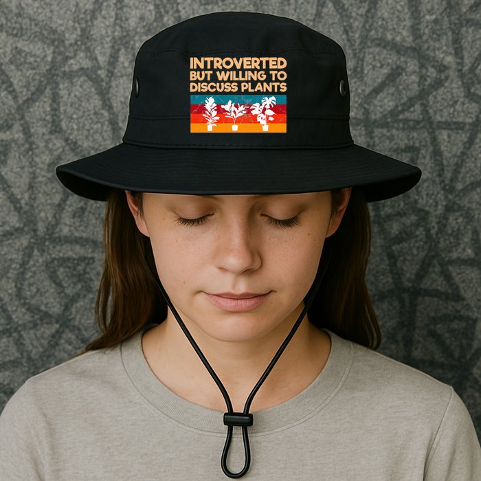 Introverted But Willing To Discuss Plants For Introverts Bucket Hat