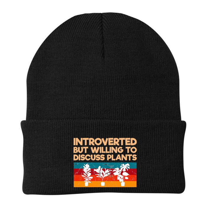 Introverted But Willing To Discuss Plants For Introverts Beanie