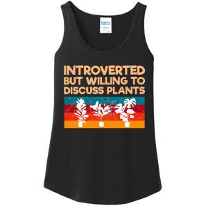 Introverted But Willing To Discuss Plants For Introverts Ladies Essential Tank