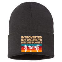 Introverted But Willing To Discuss Plants For Introverts Sustainable Knit Beanie