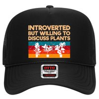 Introverted But Willing To Discuss Plants For Introverts Trucker Hat