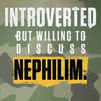 Introverted But Willing To Discuss Nephilim Introvert Quote Gift Legacy Tie Dye Trucker Hat