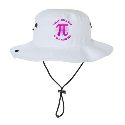 Irrational But Well Rounded Funny Pi Day 3 14 Teacher Math Cool Gift Legacy Cool Fit Booney Bucket Hat