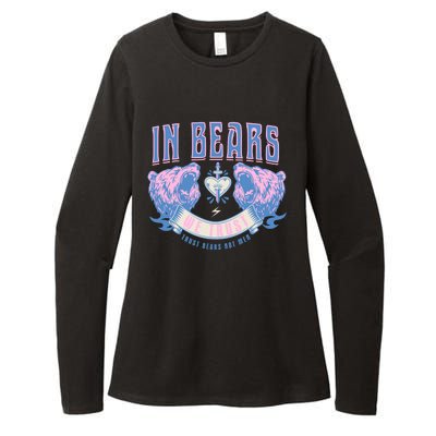 In Bears We Trust Funny Trust Bears Not Man Womens CVC Long Sleeve Shirt