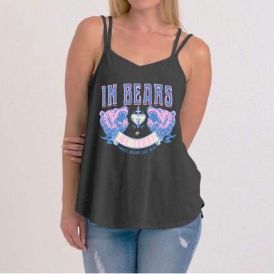 In Bears We Trust Funny Trust Bears Not Man Women's Strappy Tank